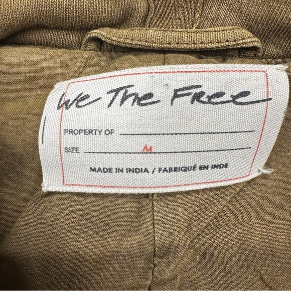 We The Free Brown Utility Jacket Size M - Picture 2 of 5